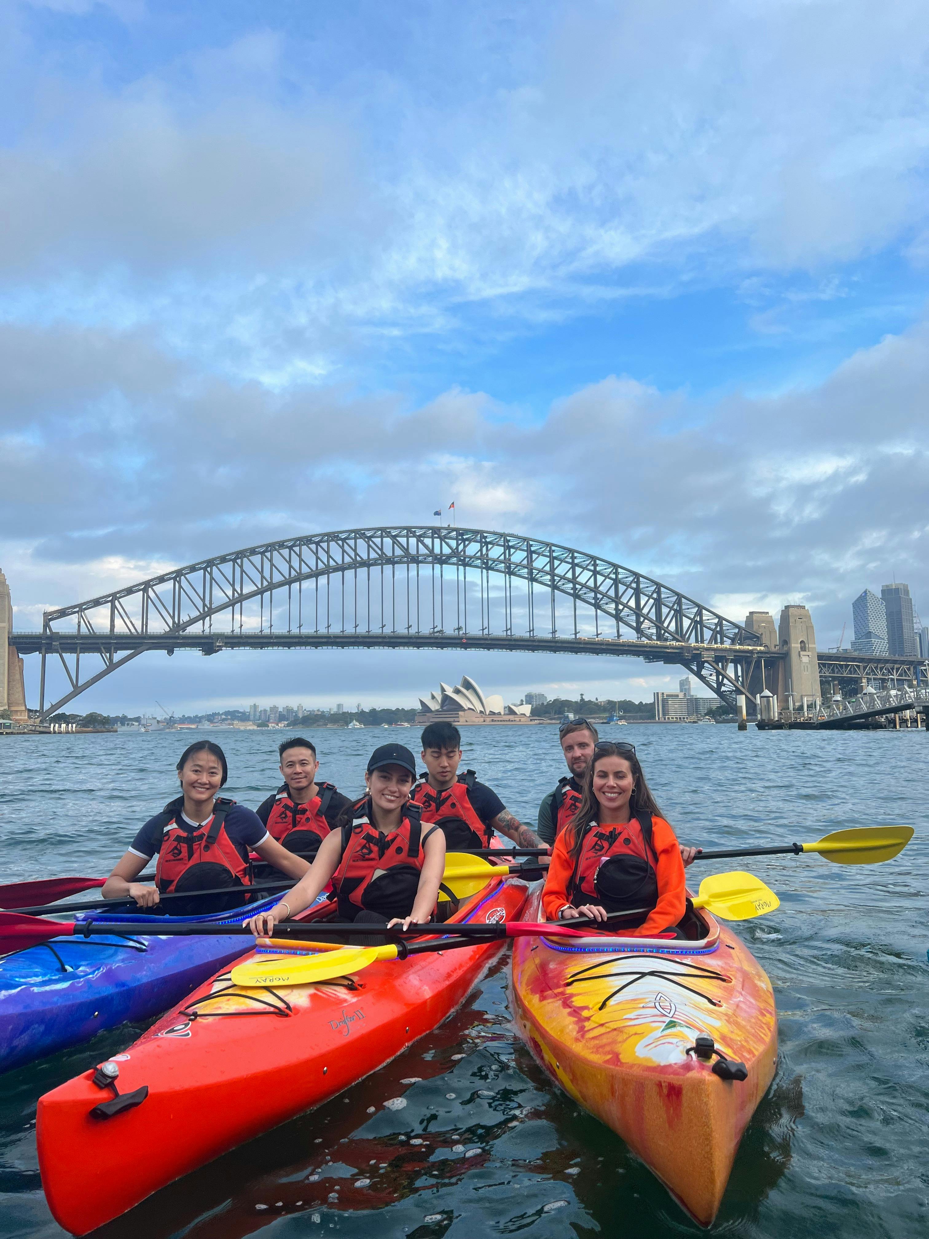 Plenty of individual and team hoto ops with the iconic landmarks of Sydney Harbour