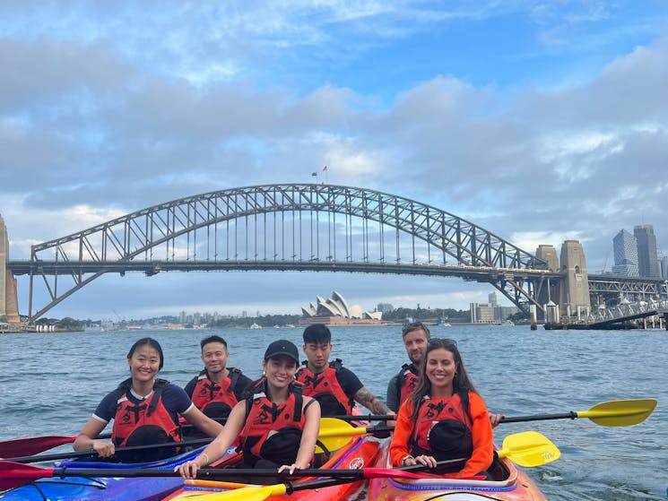 Plenty of individual and team hoto ops with the iconic landmarks of Sydney Harbour