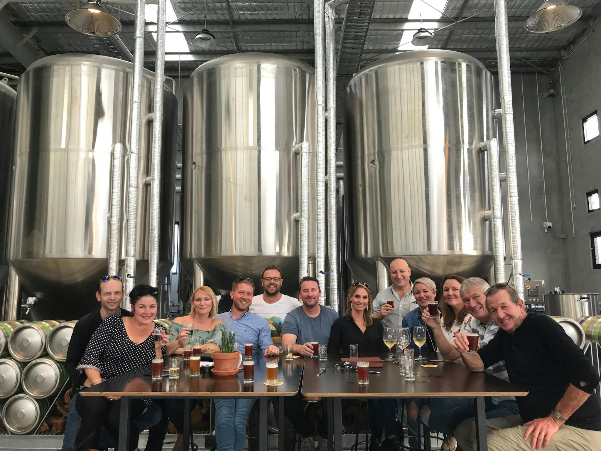 Group at Brewery Group at Brewery