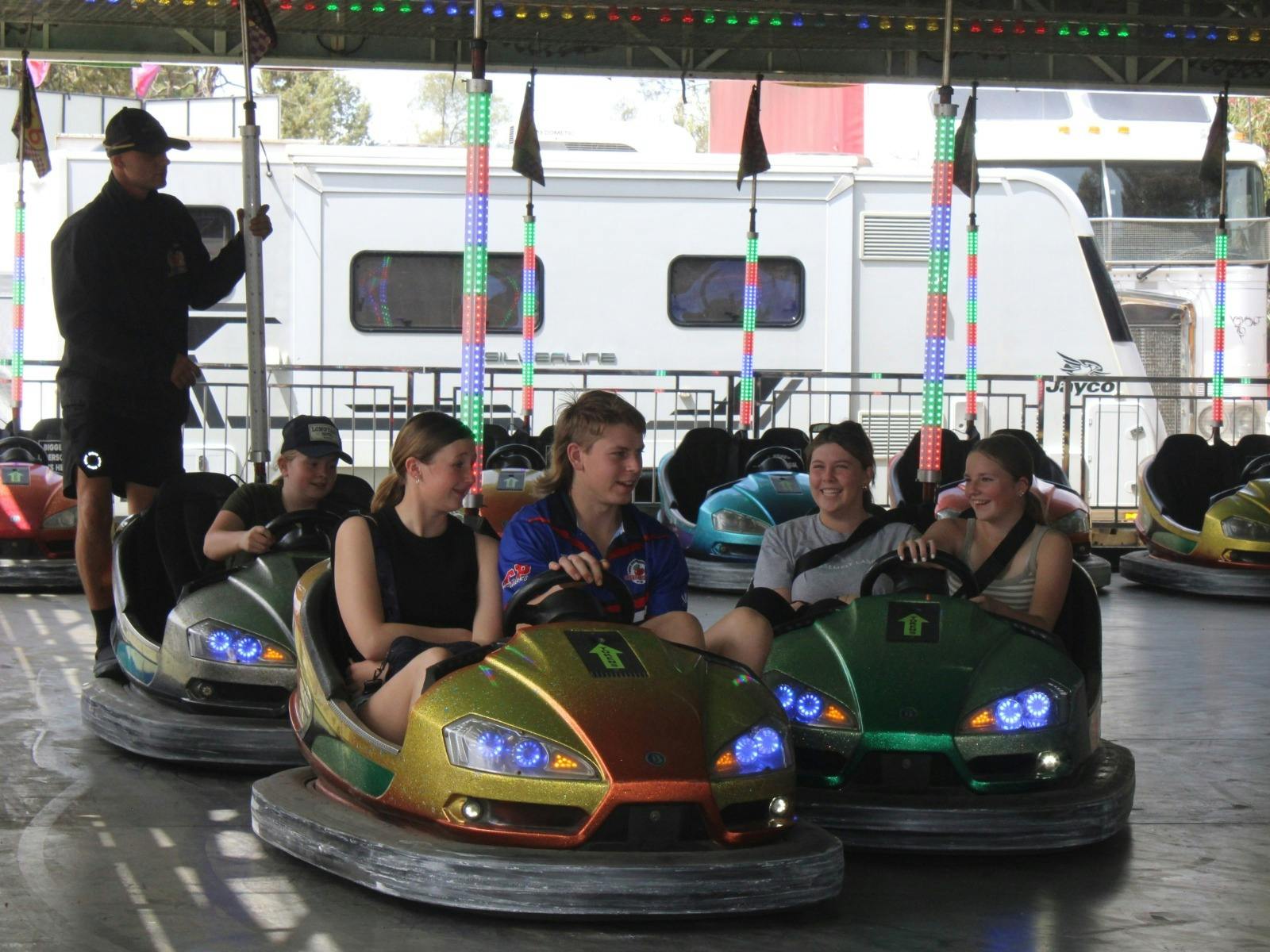 Bribbaree Show Dodgem cars