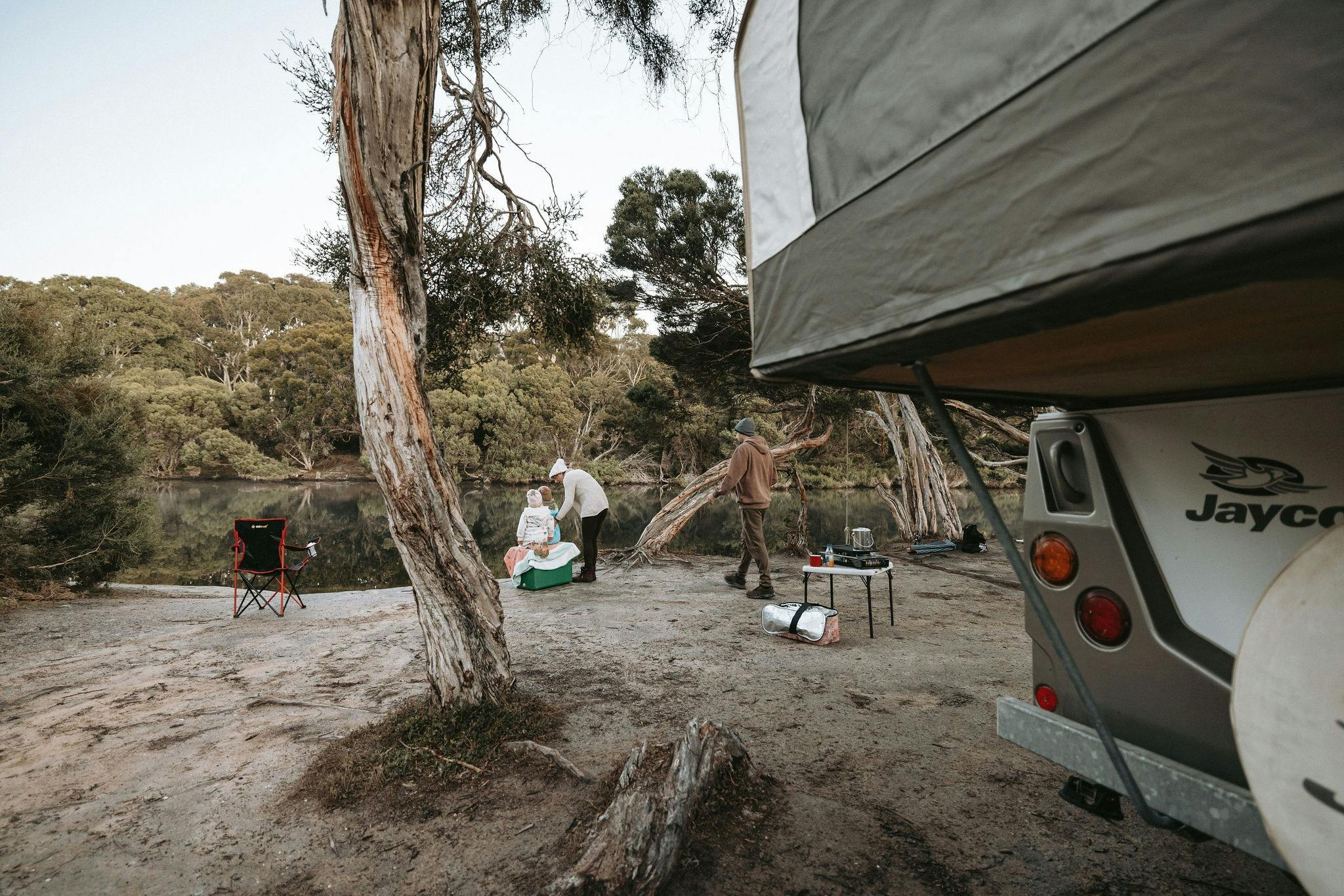 Camping at Chapman River
