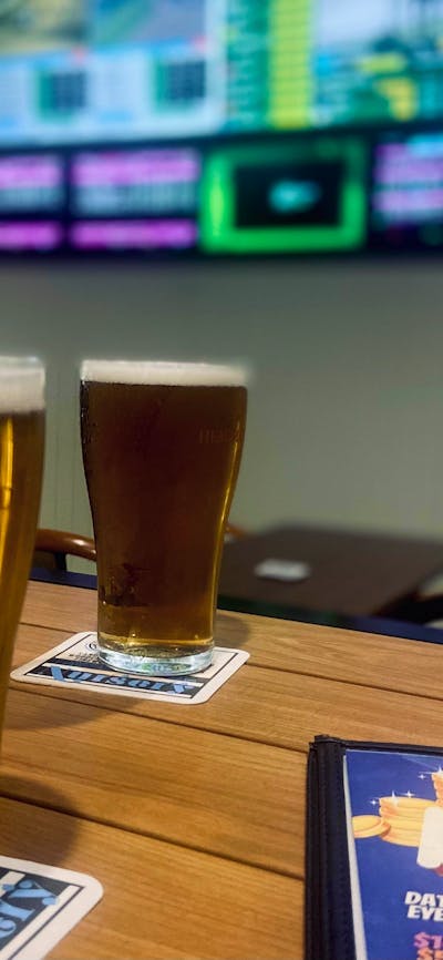 Beer in members bar