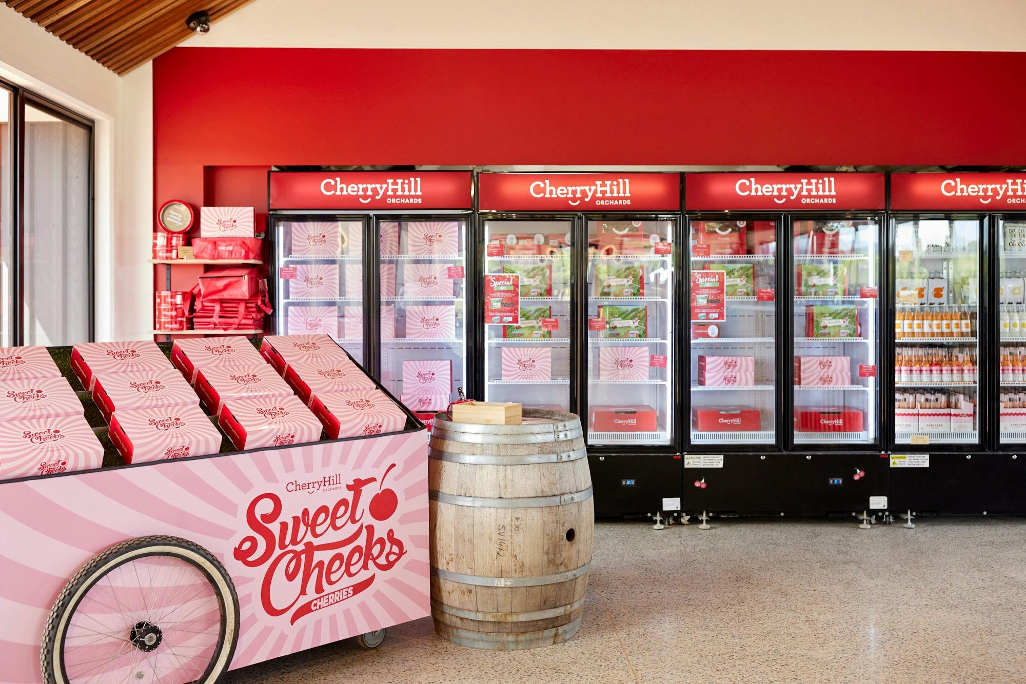 CherryHill Retail Store Display Fridges