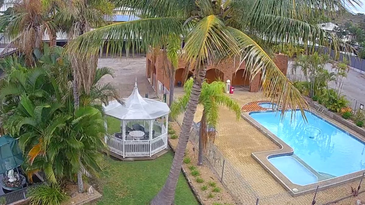 Pool and Gazebo- great for a poolside BBQ