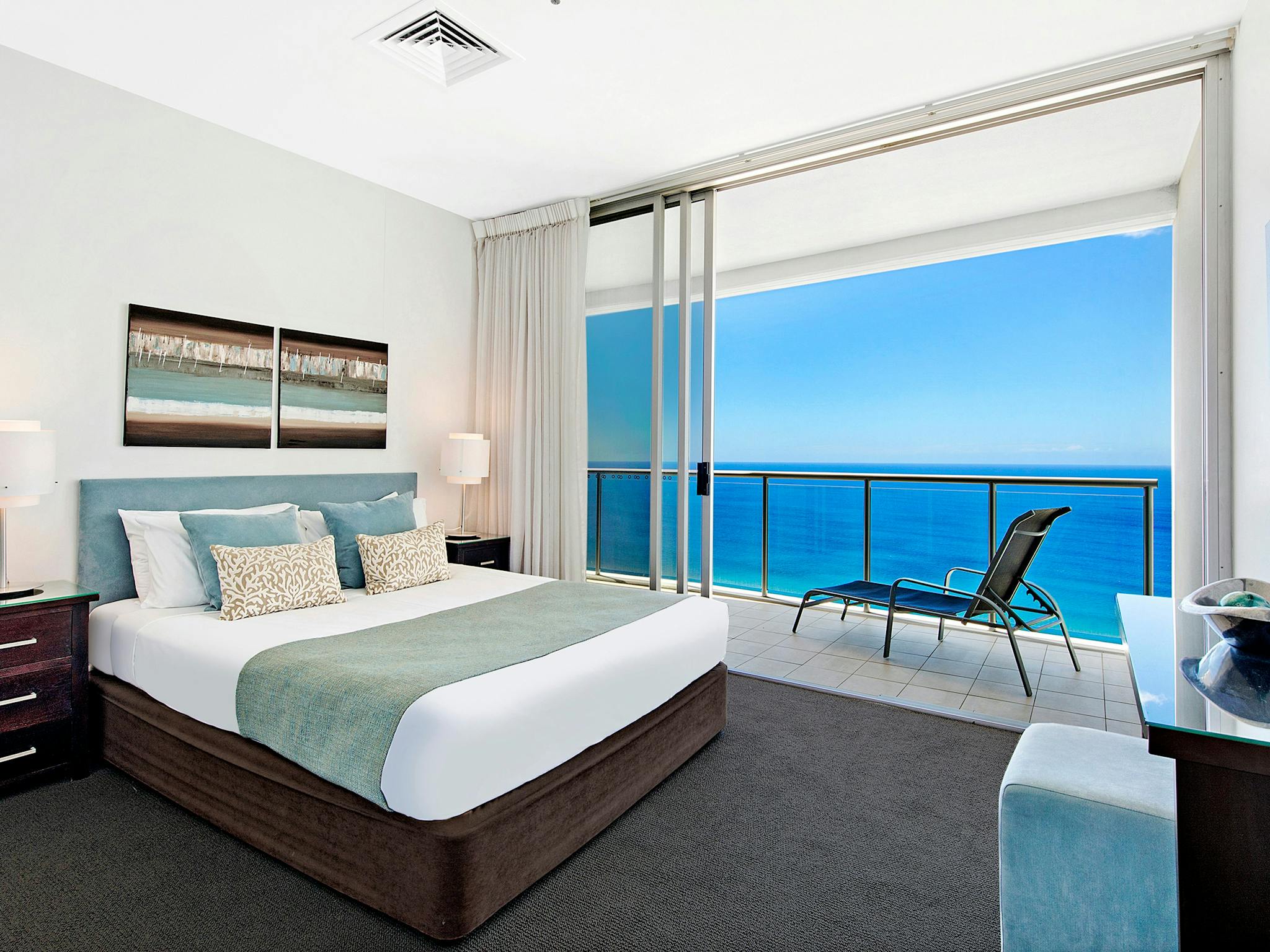 Second Bedroom in 4 Bedroom Sky Villa at ULTIQA Air on Broadbeach Second Bedroom in 4 Bedroom Sky Villa at ULTIQA Air on Broadbeach