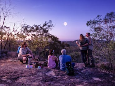 Twilight Moonrise Walk at White Rock - Spring Mountain Conservation Estate