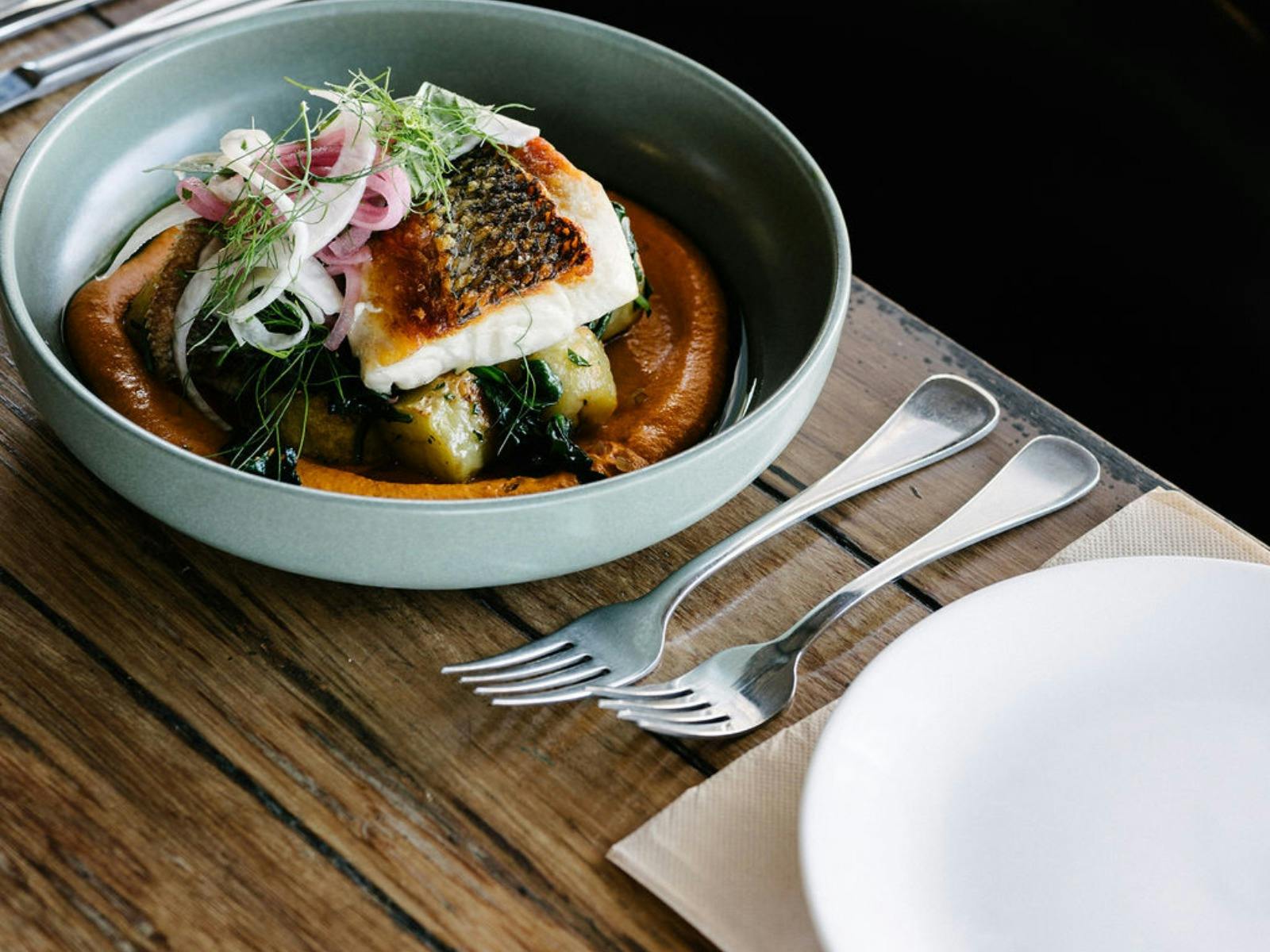 west australia fish dish lunch