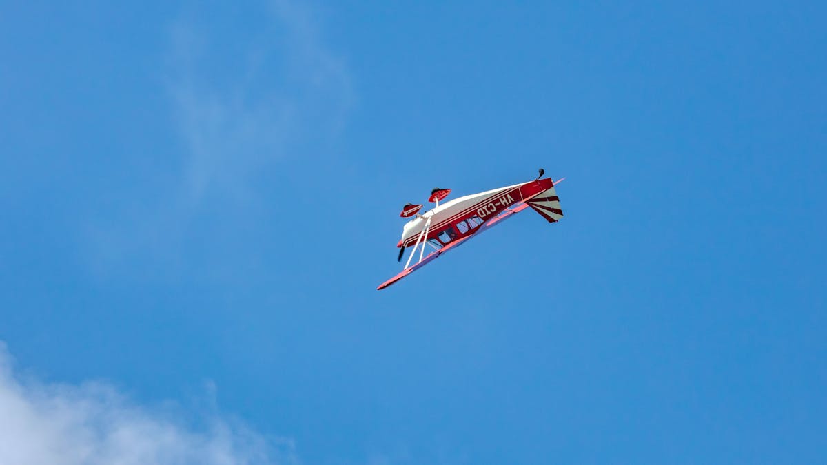 Riverfest opens with an air show by local instructor Bob Harris