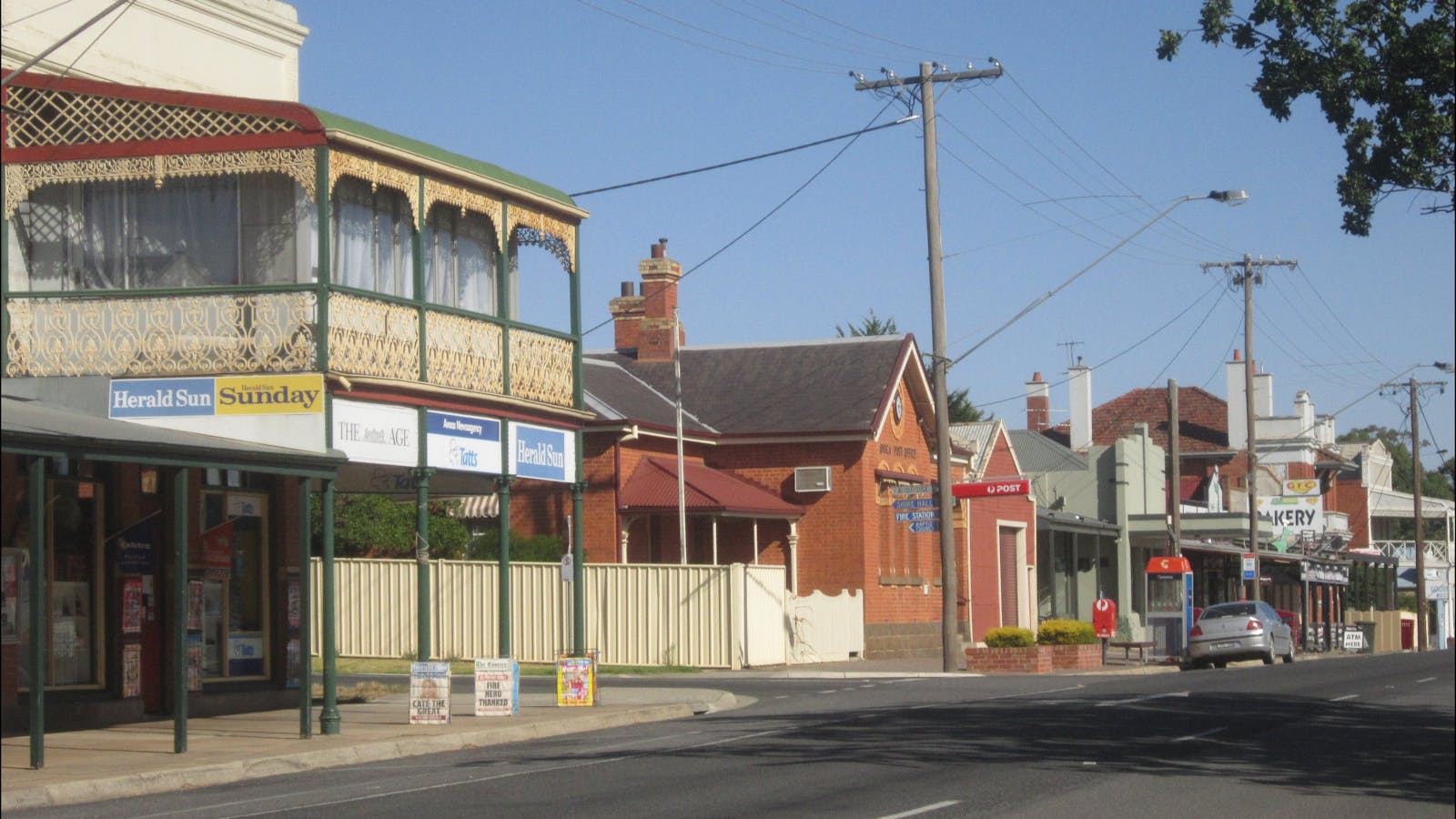Avoca street scene, AVOCA - GRAMPIANS