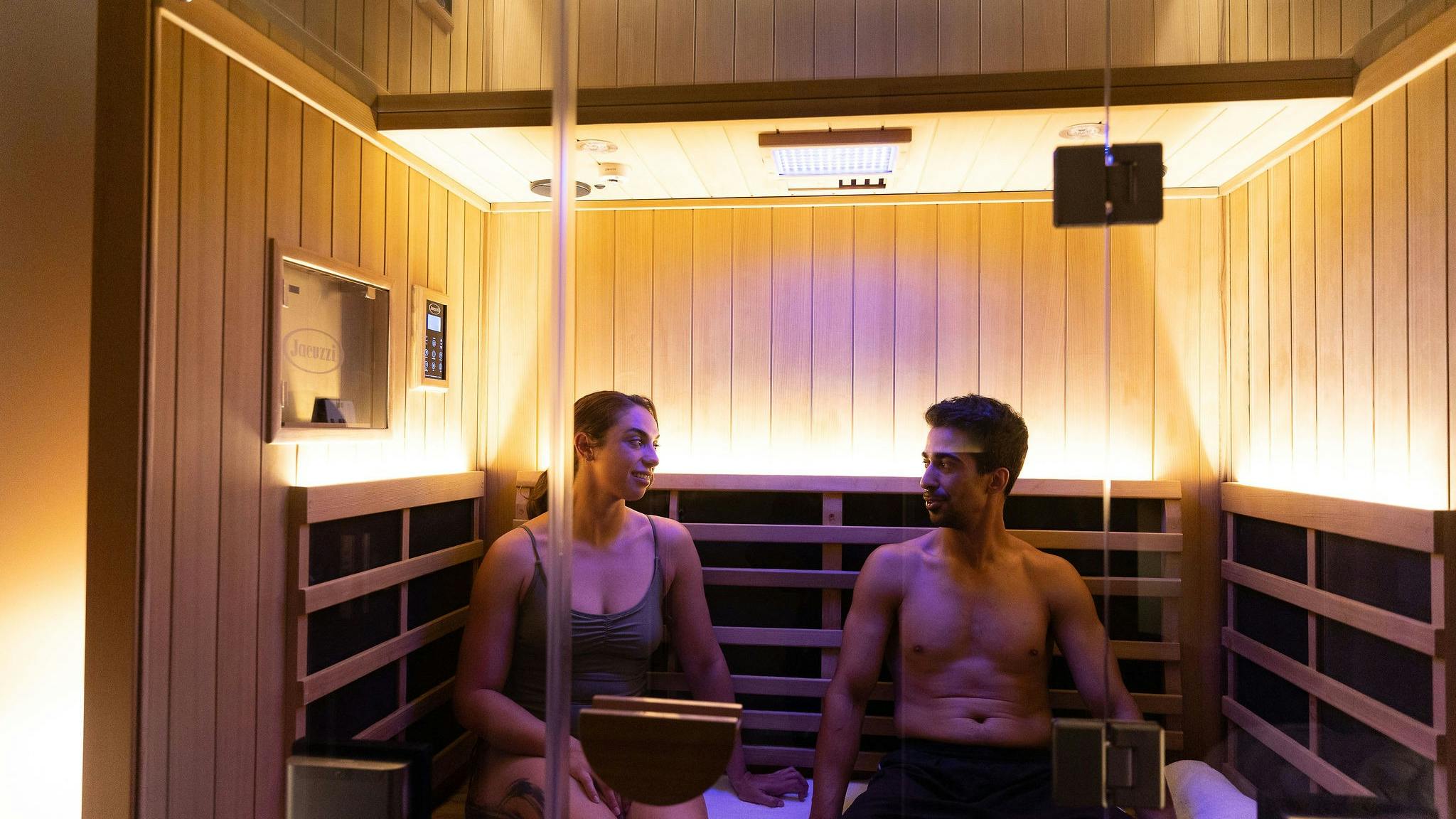 Infrared Sauna as a Couple
