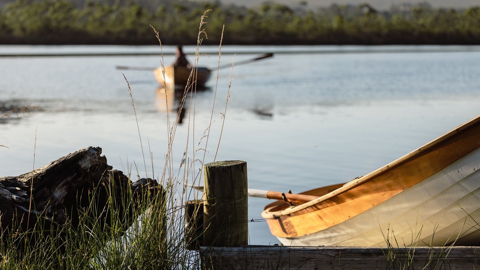 The Wooden Boat Centre Tasmania, nestled along the Huon River
