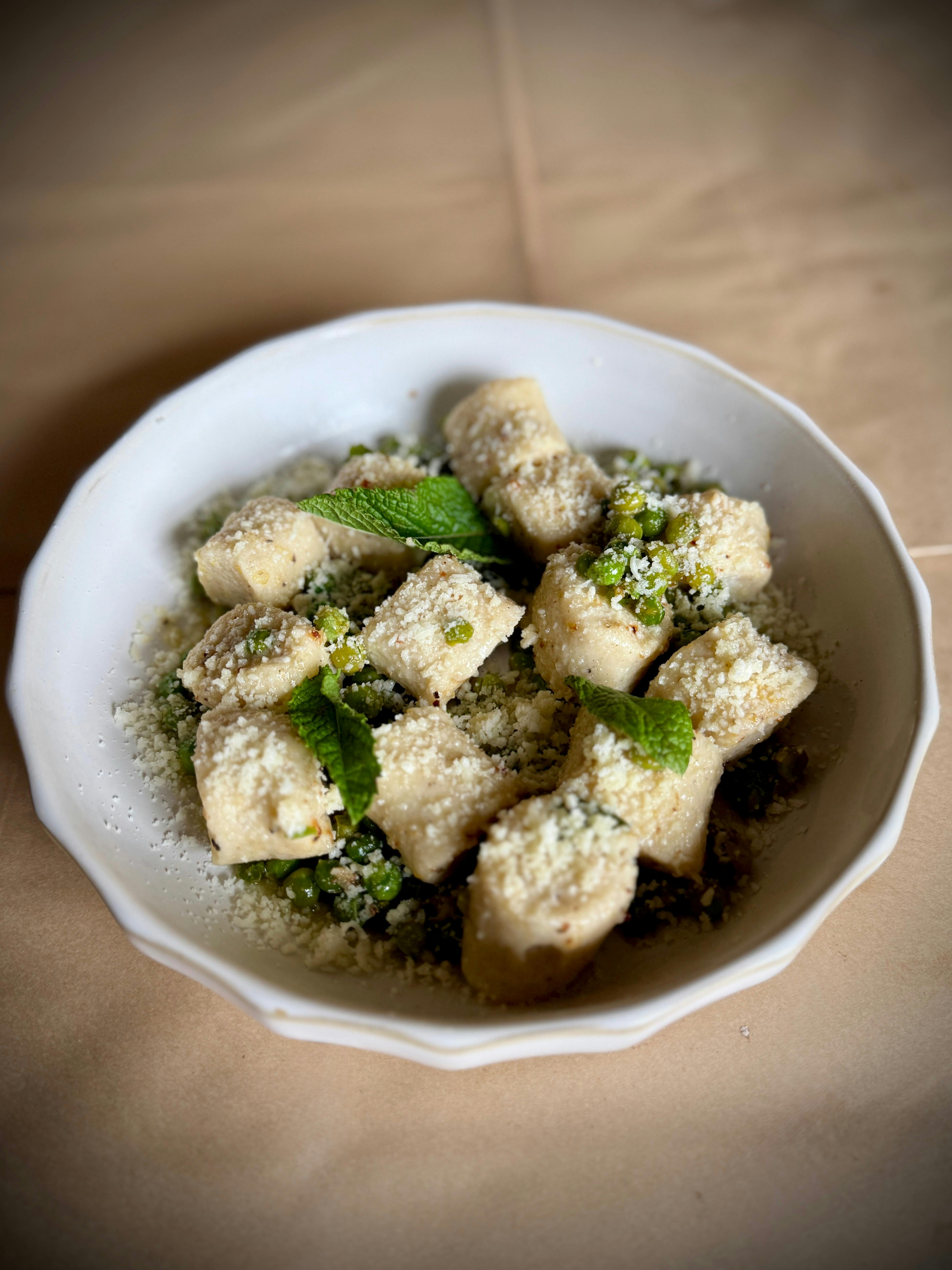 Ricotta Gnocchi with Burnt Lemon Butter