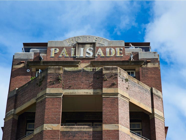 Exterior of Hotel Palisade, Millers Point