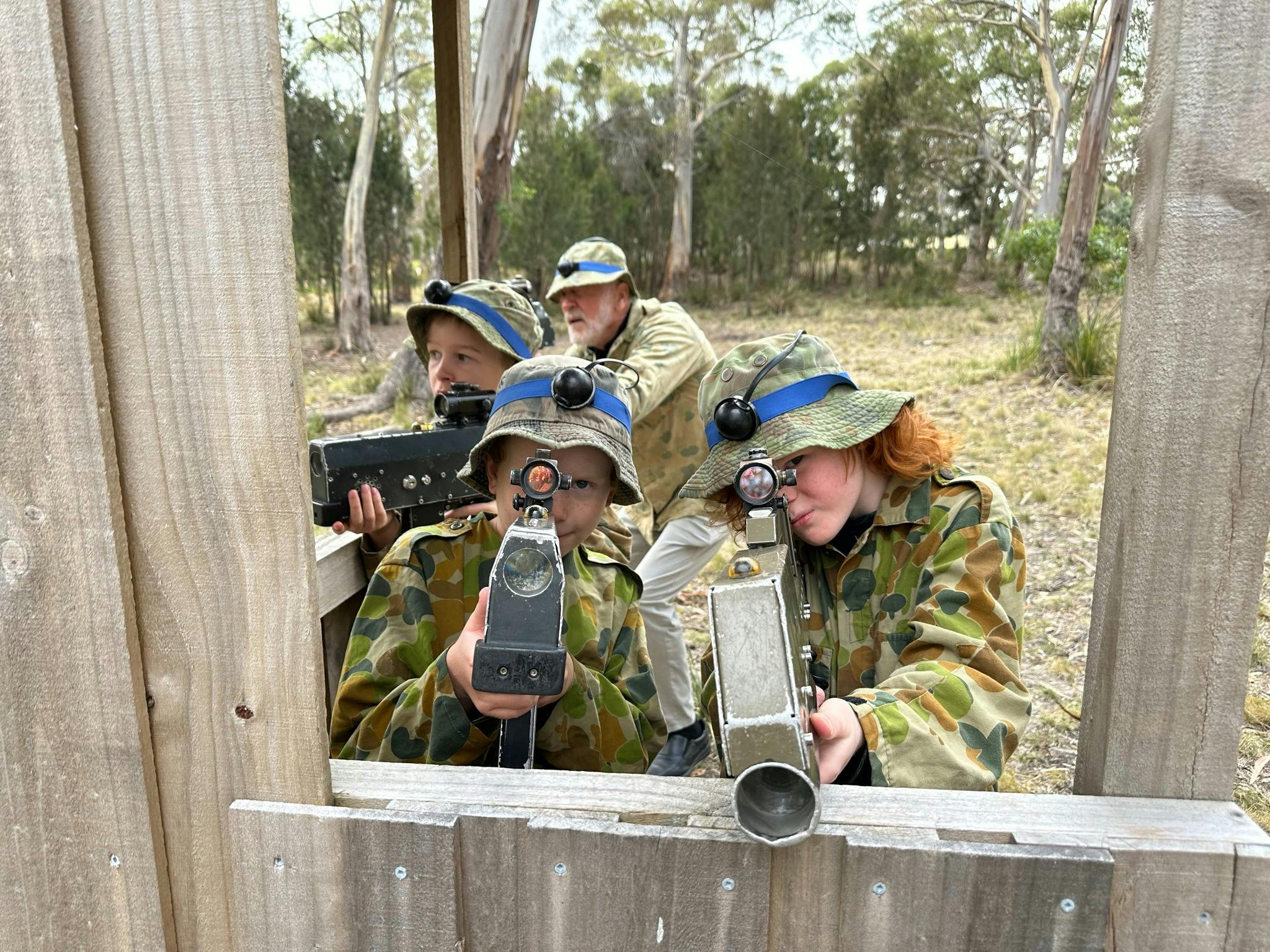 Family Group Tas Laser Skirmish Kingston