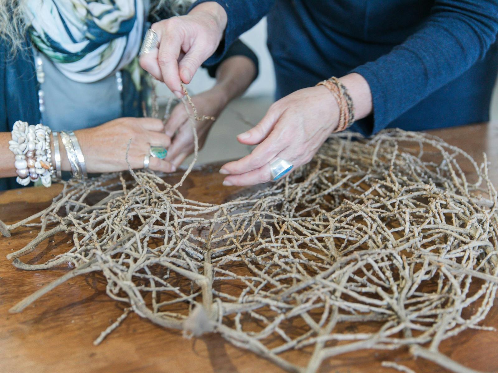 Random Weave Sculptures Workshop - Newcastle
