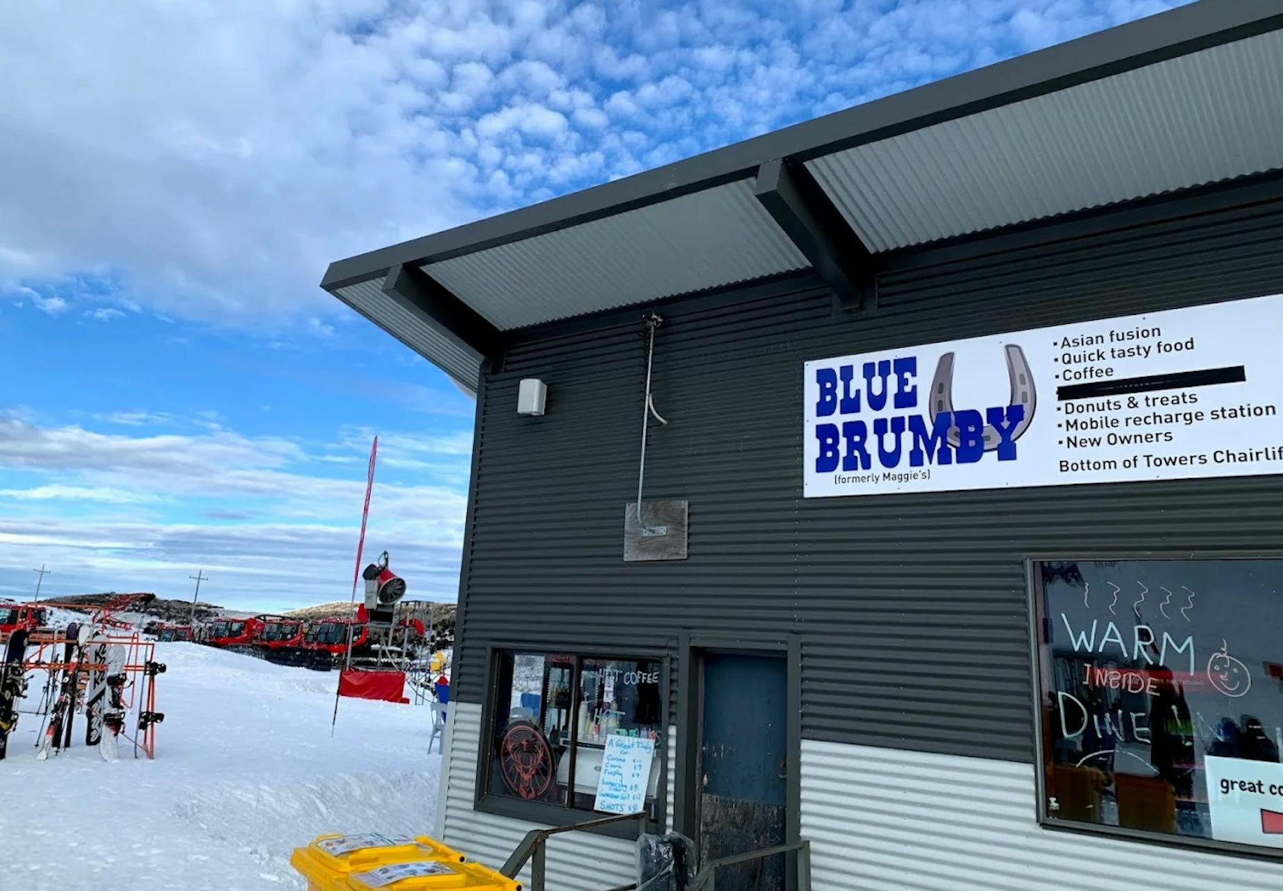 Blue Brumby Exterior