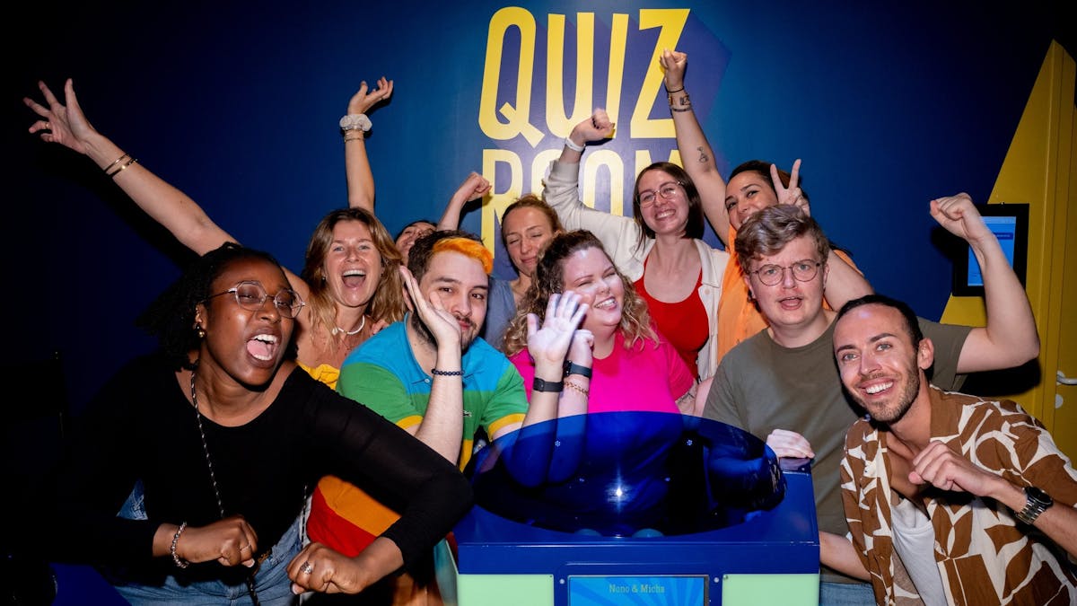 Group fun at Quiz Room