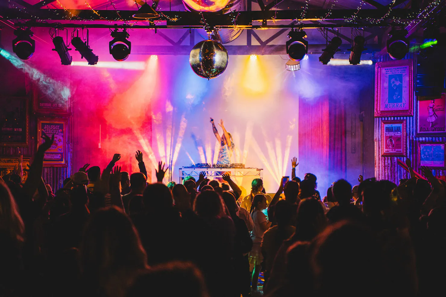 Large Indoor Music Event