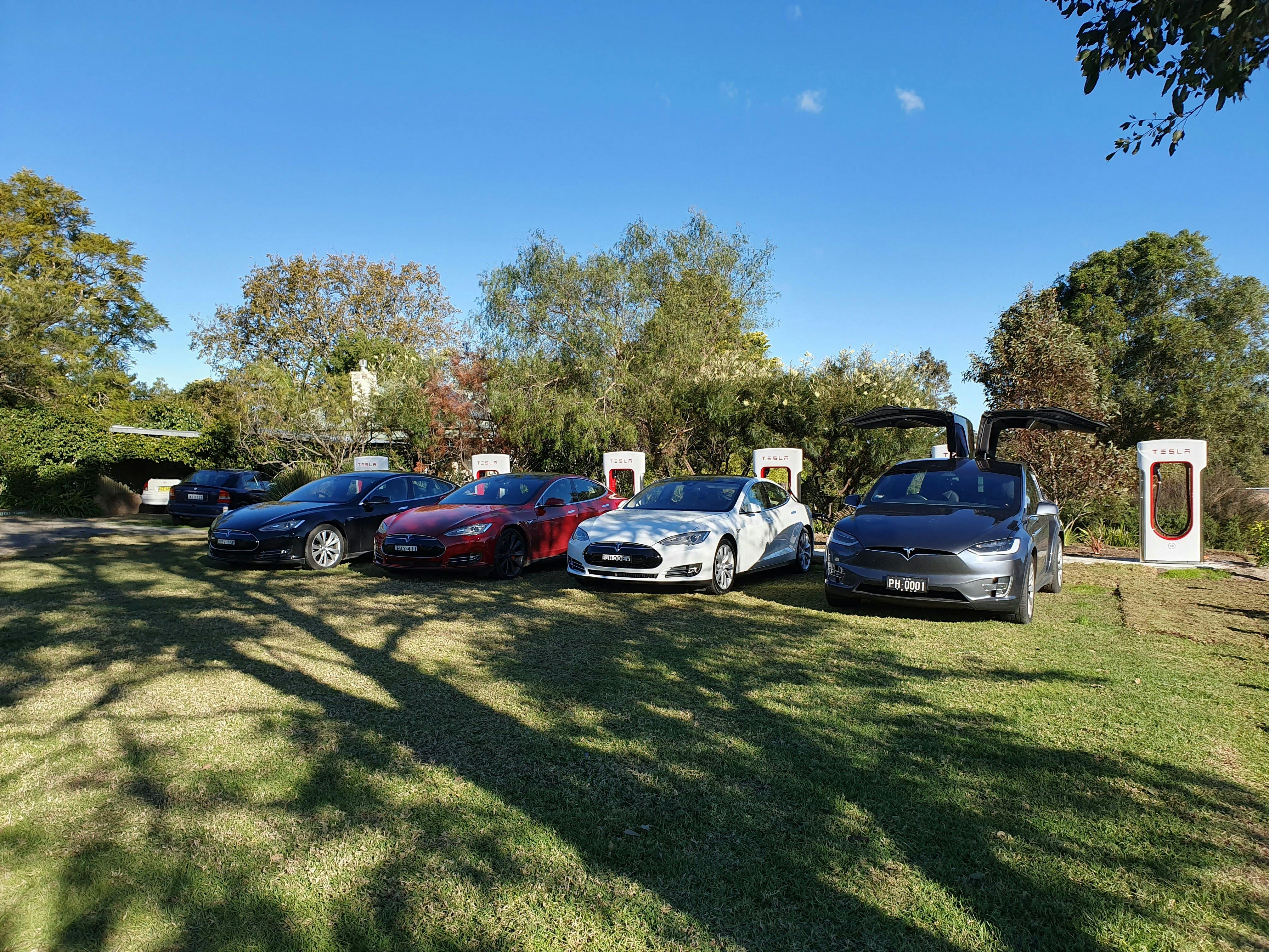 EV charging stations at Silos Estate