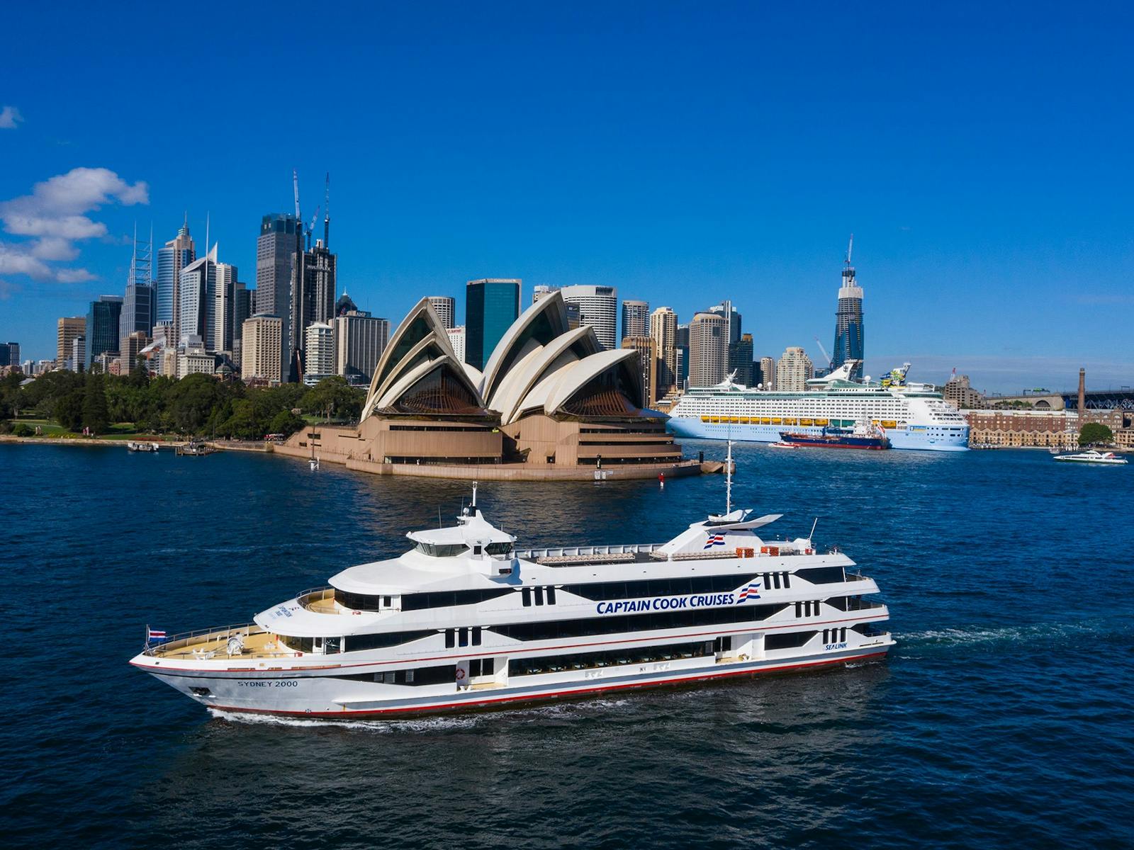 Captain Cook Cruises Sydney Harbour Sydney 2000
