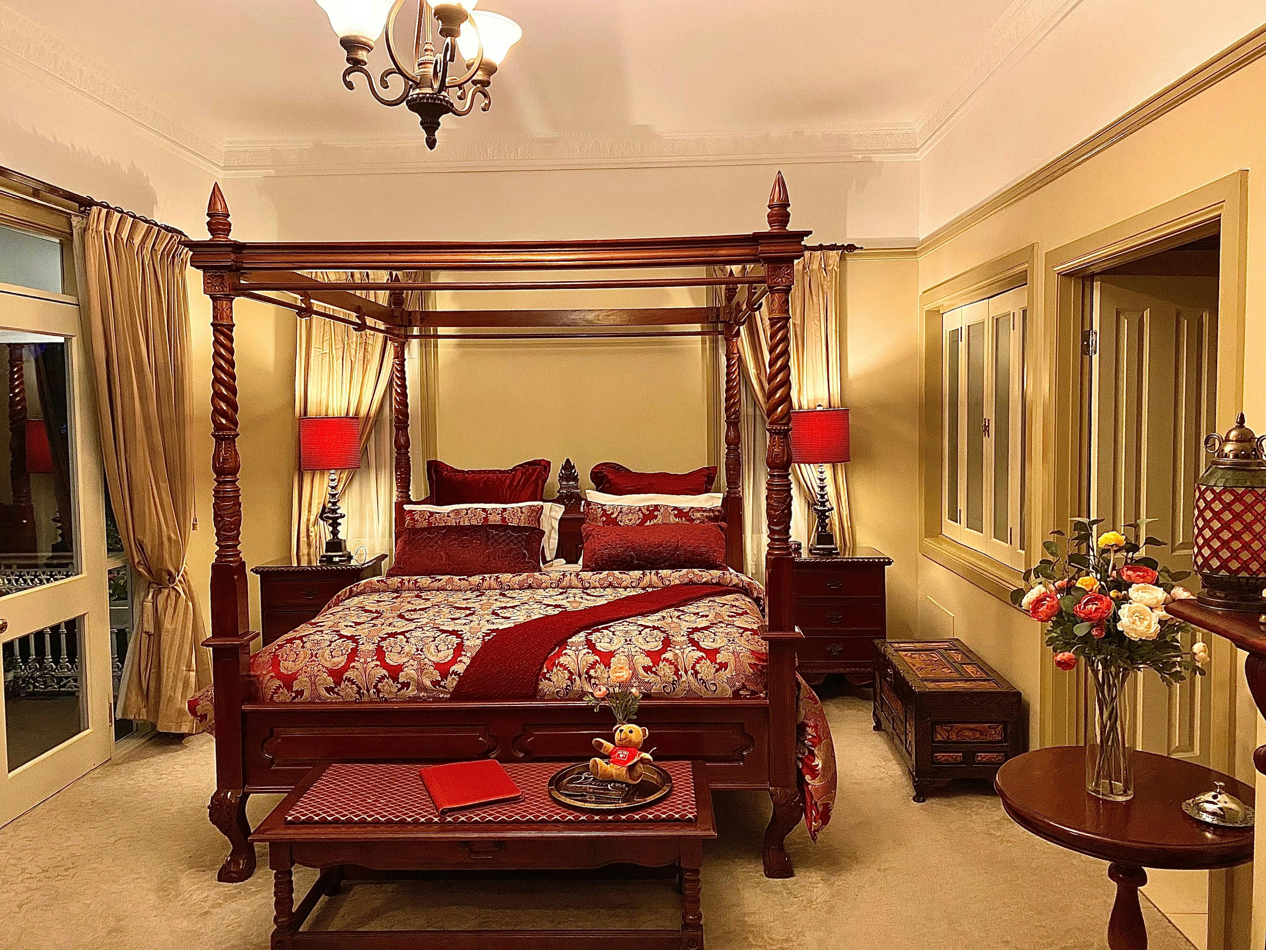 Heritage Suite overlooking the river.