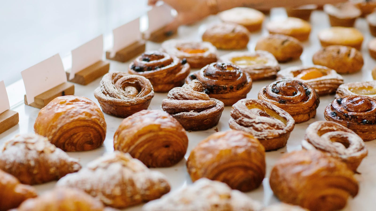 PWB pastry selection