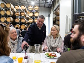 The Balnaves of Coonawarra Sparkling Cabernet Breakfast is a feature event on the October calander