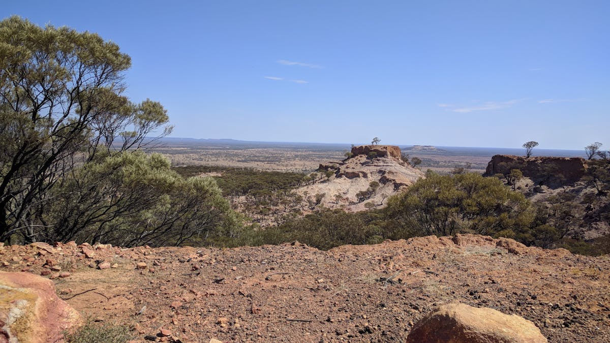 Mount Slowcombe lookout point