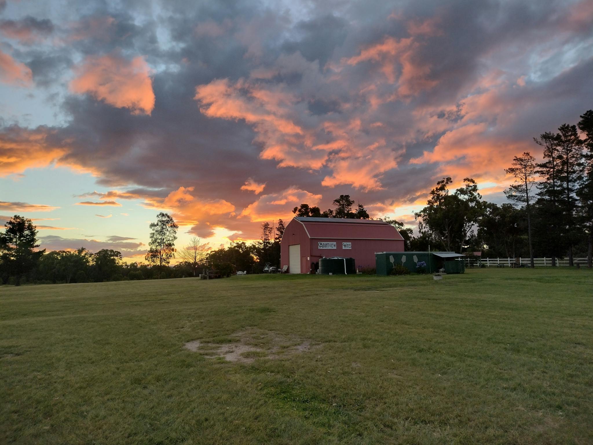 Evening sunset Evening sunset
