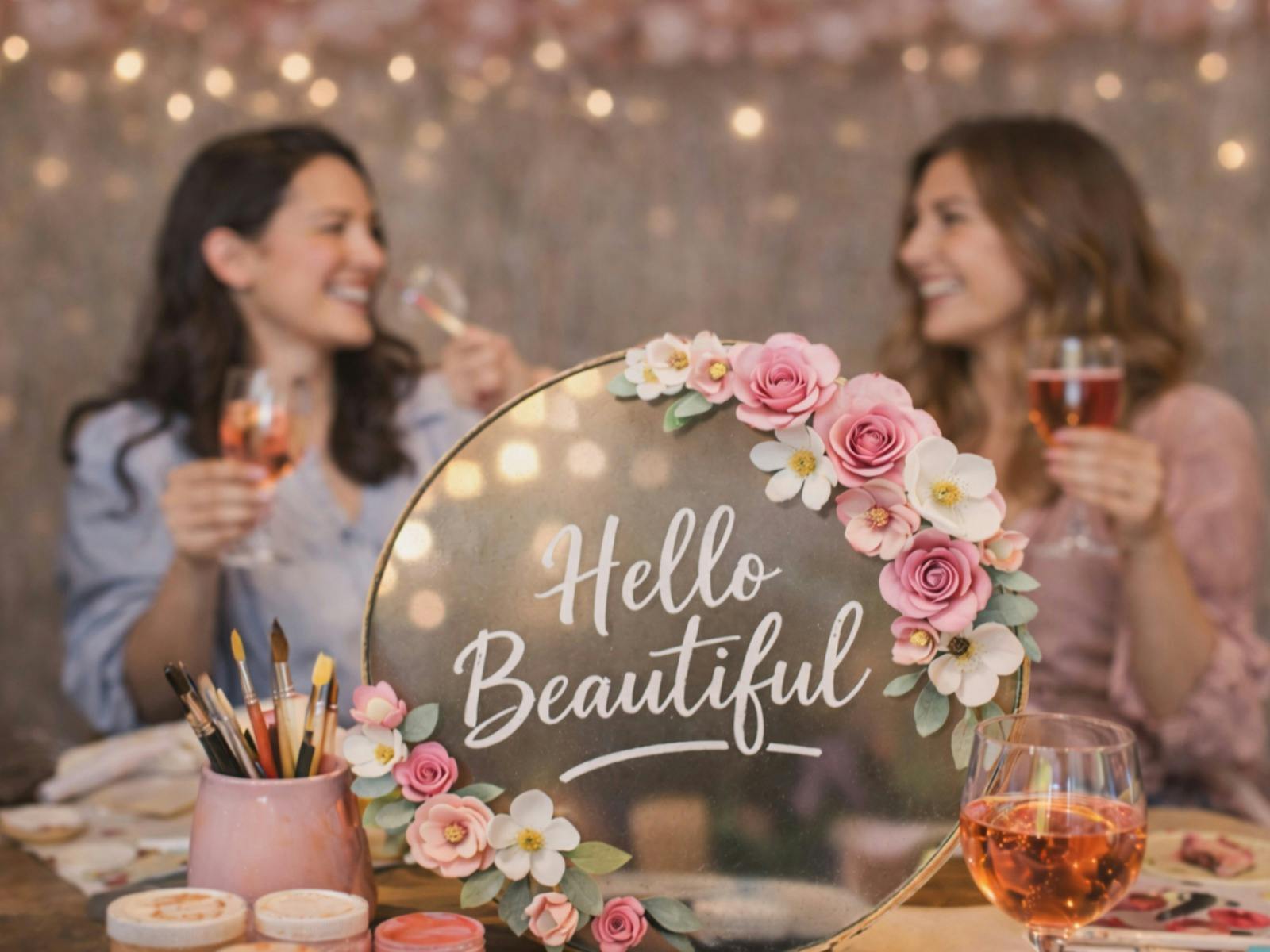 Galentine’s Paint & Sip – Love Yourself