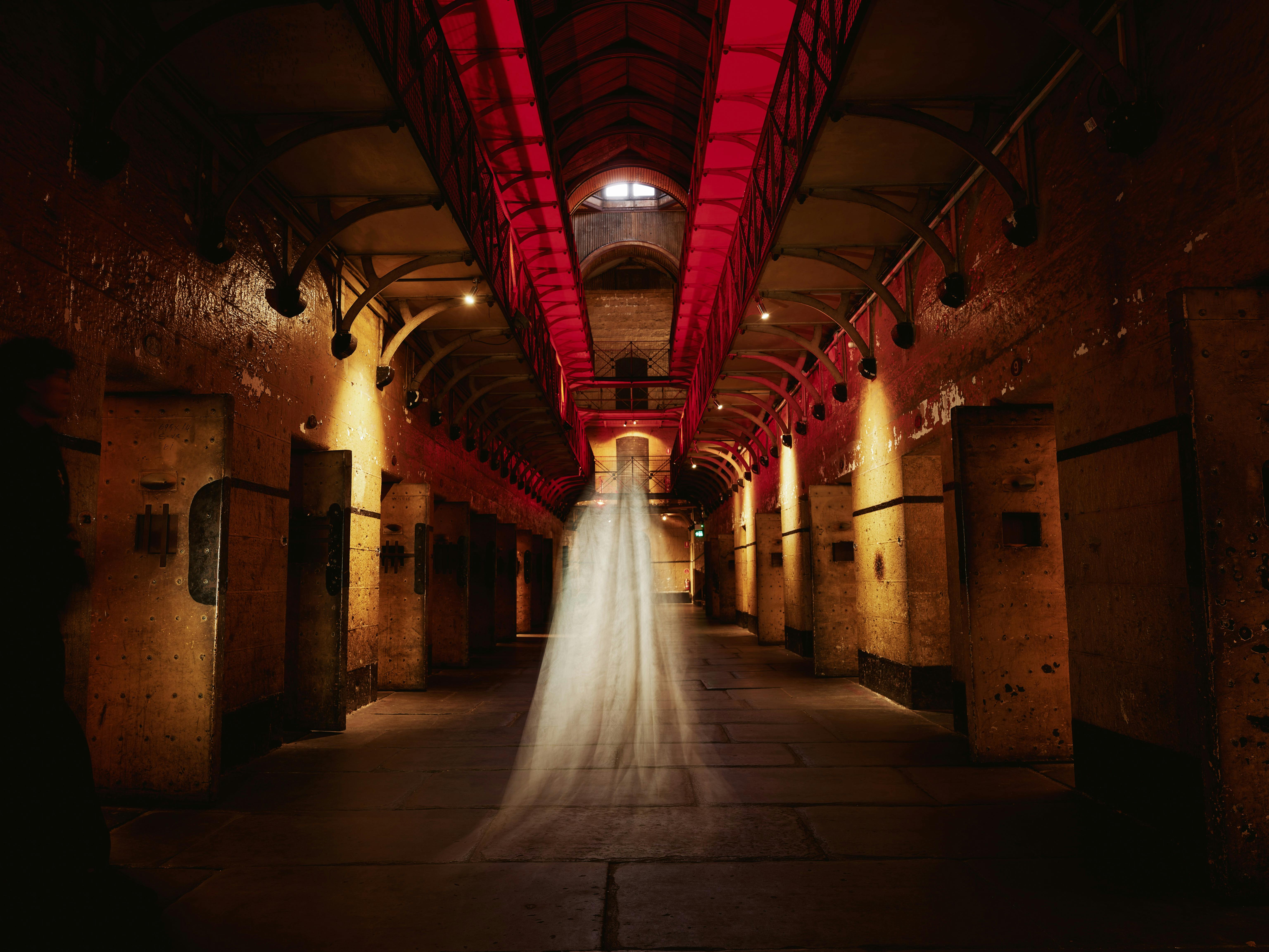 Distorted image of Ghost in Gaol