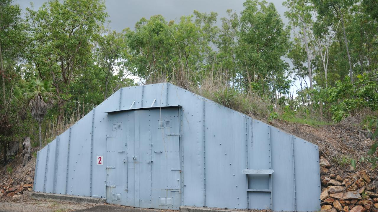 Explosive Store – front entrance.
