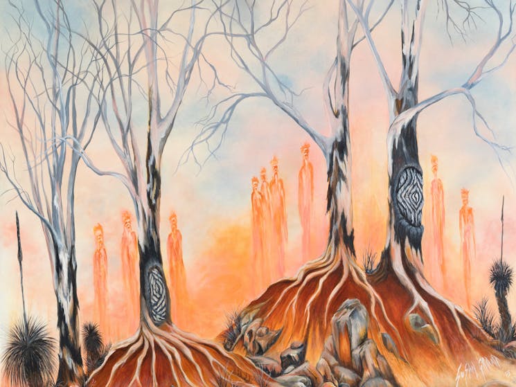 Susan Grant Murphy, Spiritual Ancestors Watching Over Our Land