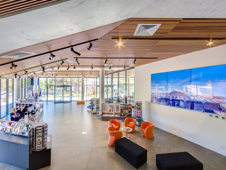 Orange Visitor Centre Interior