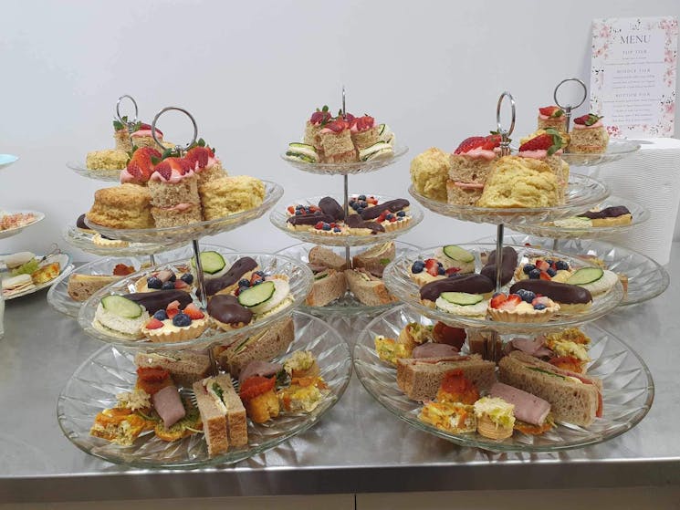 Every 3 months Munday's Catering sets up an experiential High Tea. Tickets available online