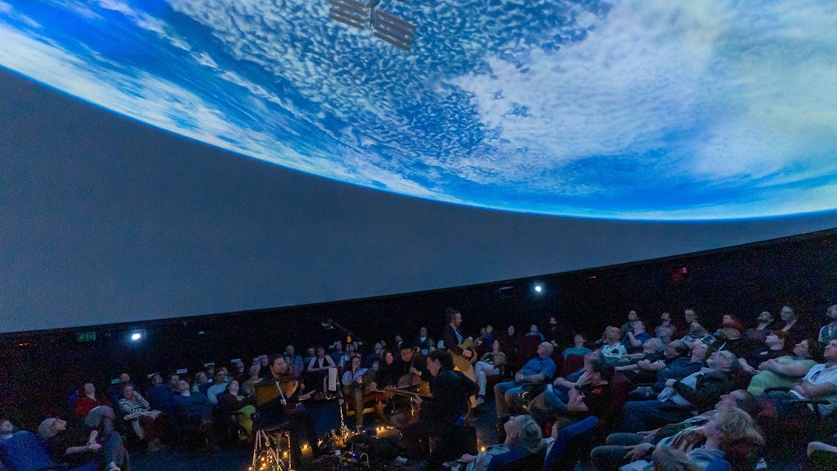 2024 show featuring the Earth & International Space Station