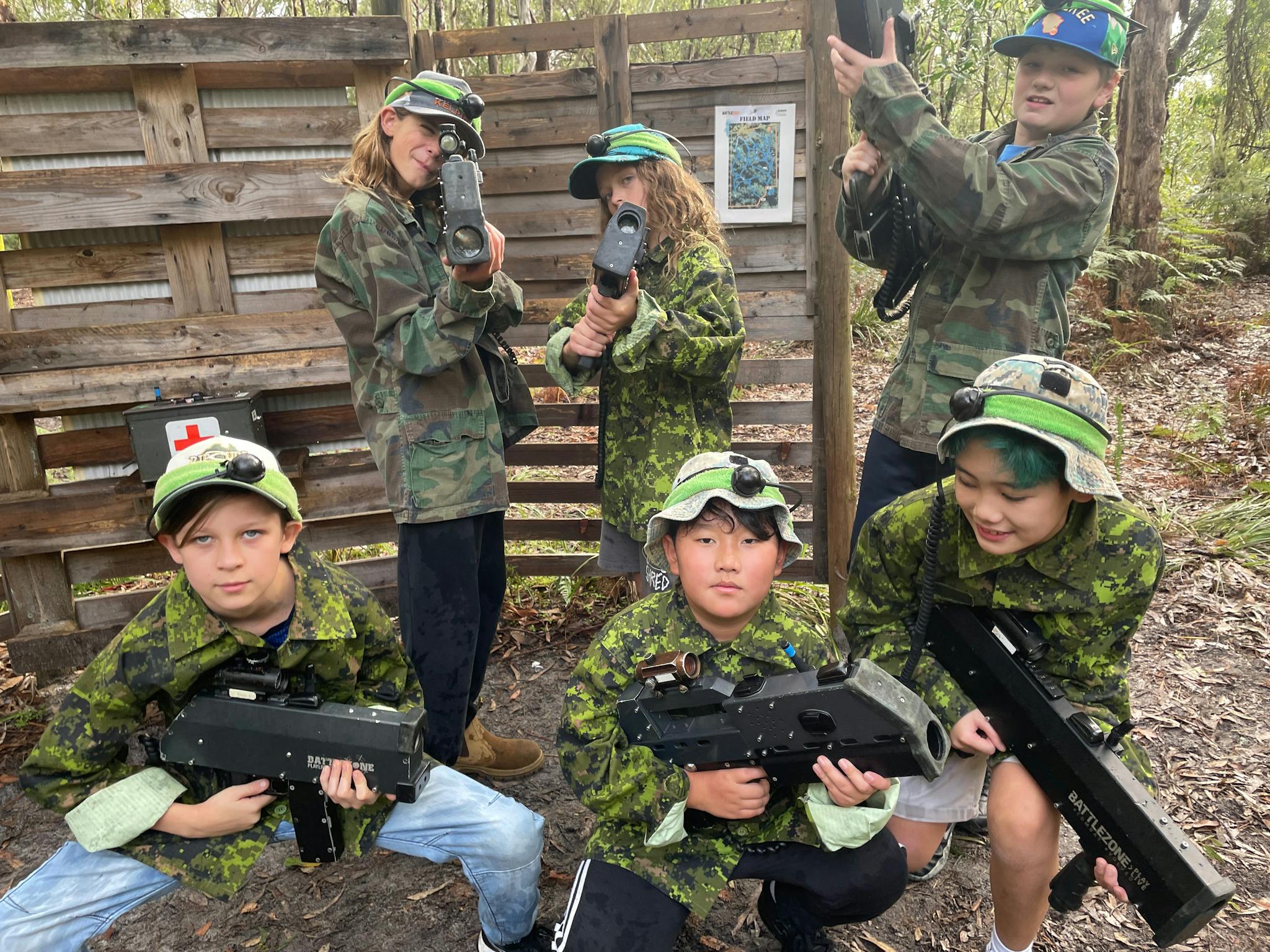 Outdoor Laser Tag Party Fun