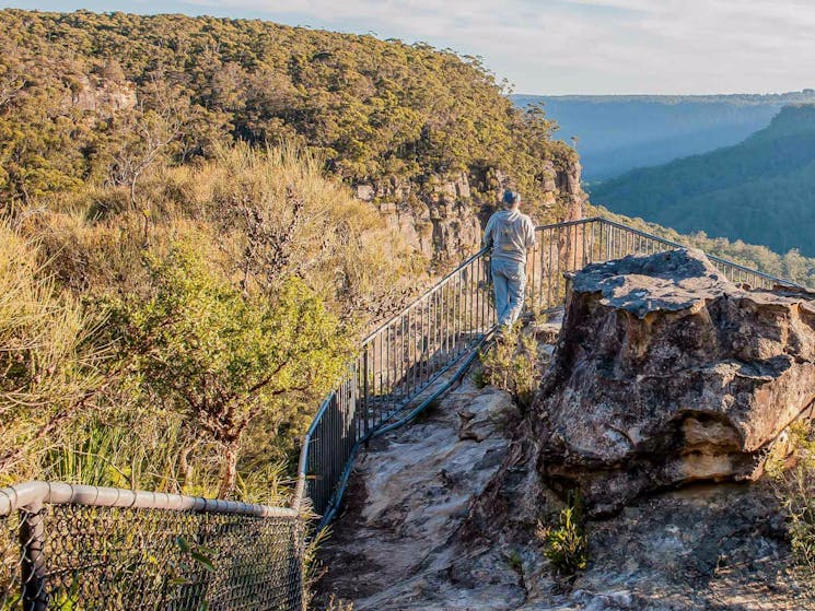 Warris Chair lookout walking track, Budderoo National Park. Photo: Michael Van Ewijk