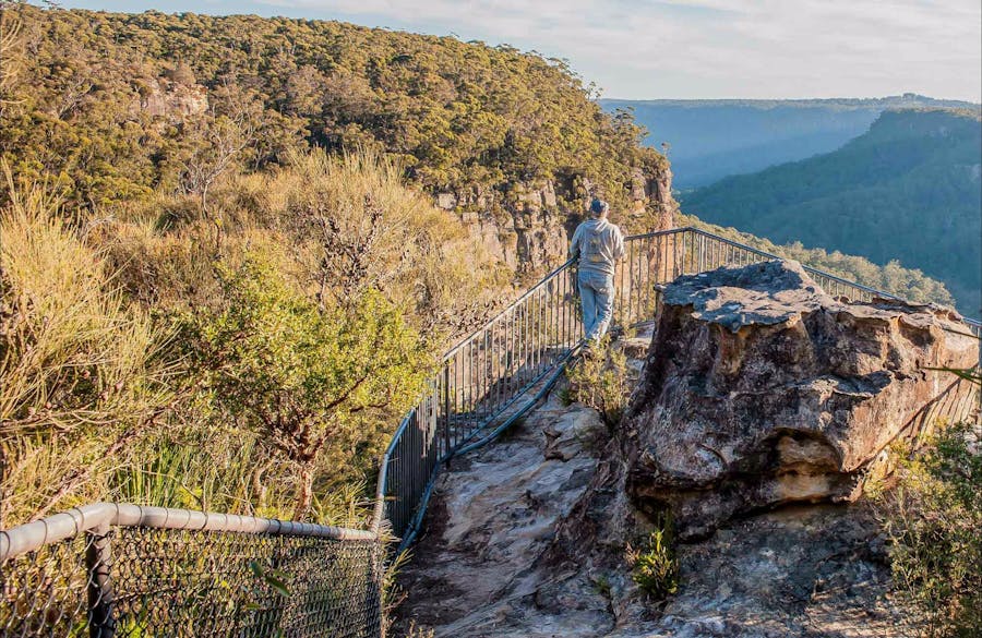 Warris Chair lookout walking track, Budderoo National Park. Photo: Michael Van Ewijk