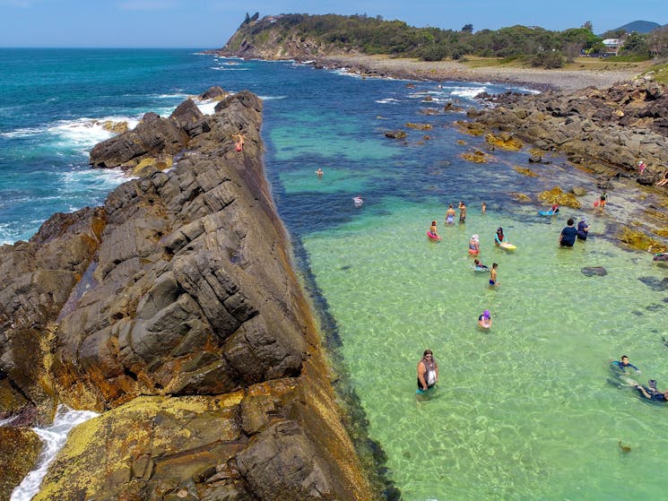 The Tanks at Pebbly Beach, Forster