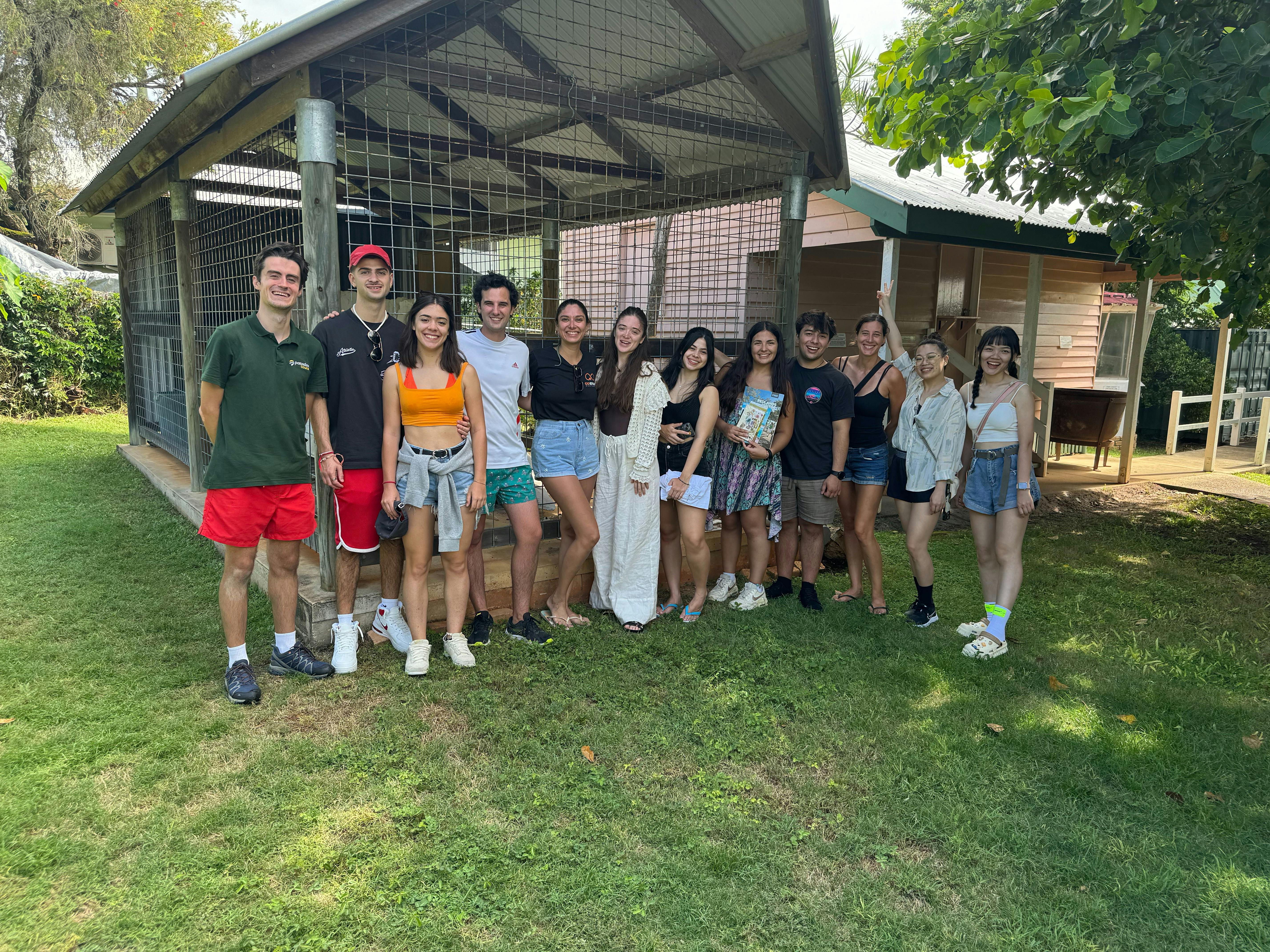 Paradise Tours group at North Stradbroke Island Historical Museum