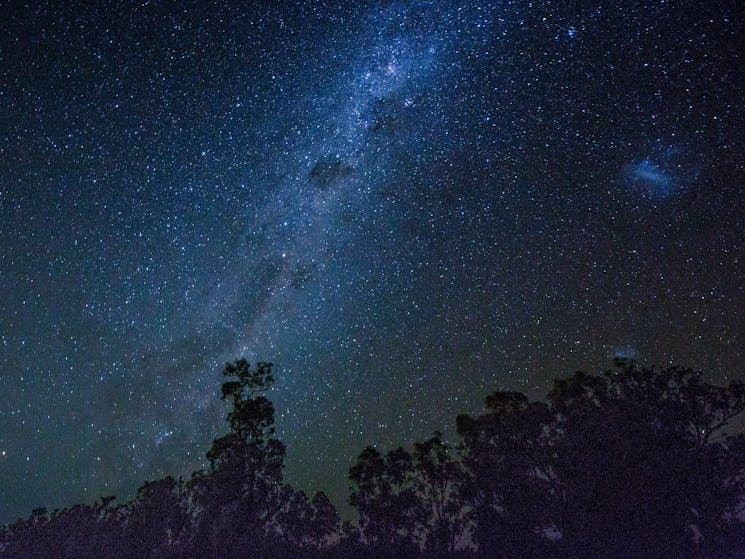 Stargazing at Girragirra under our crystal clear night skies