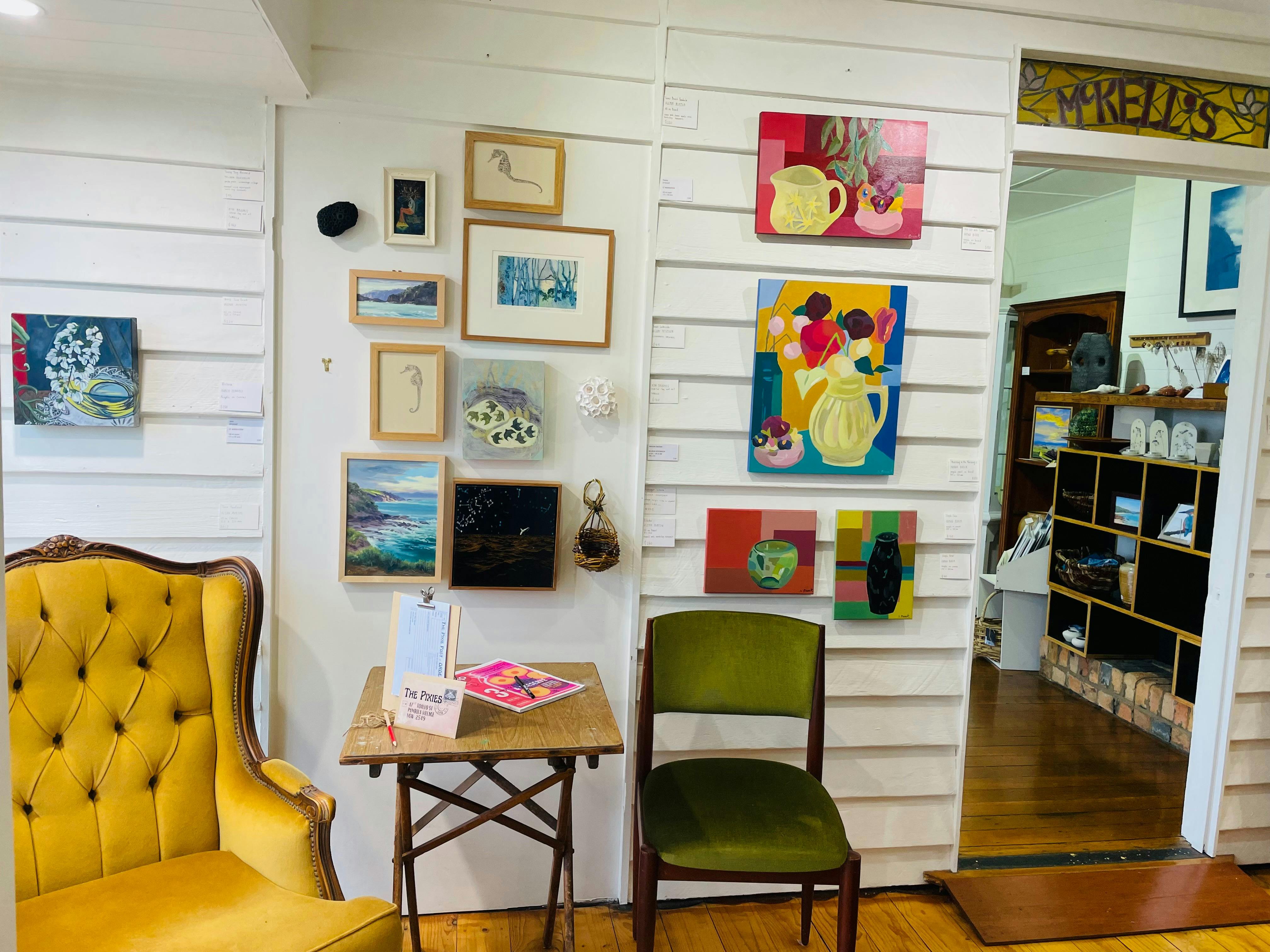 Artworks within Artessence Gallery