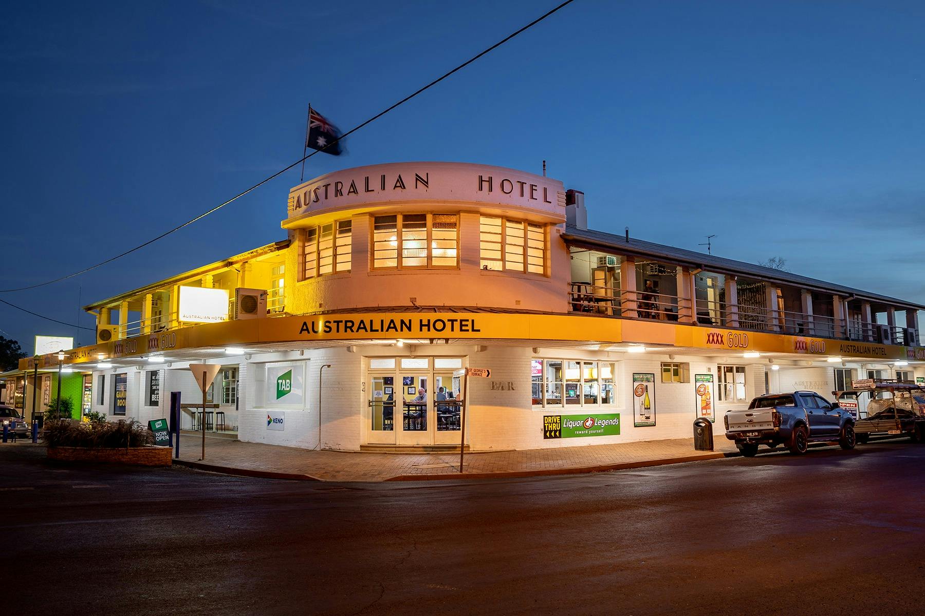 australian hotel st george