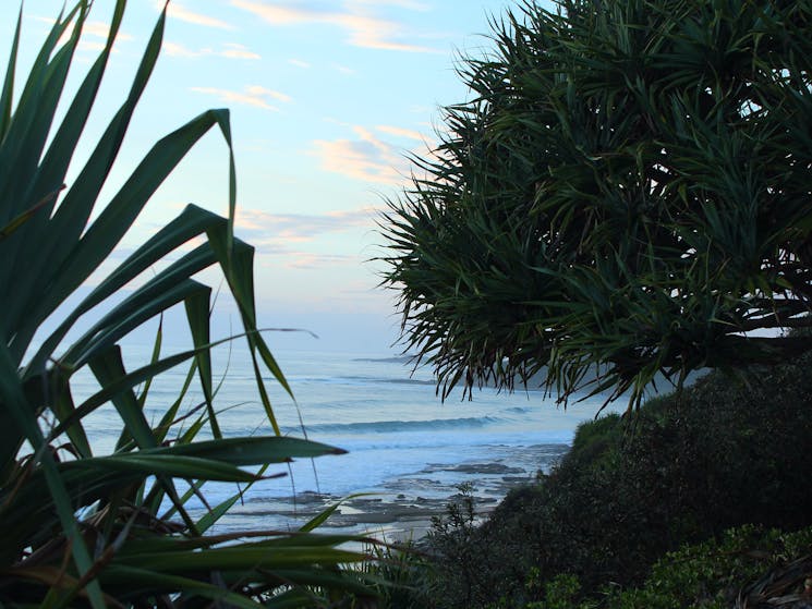 Looking into the bay at Miners.