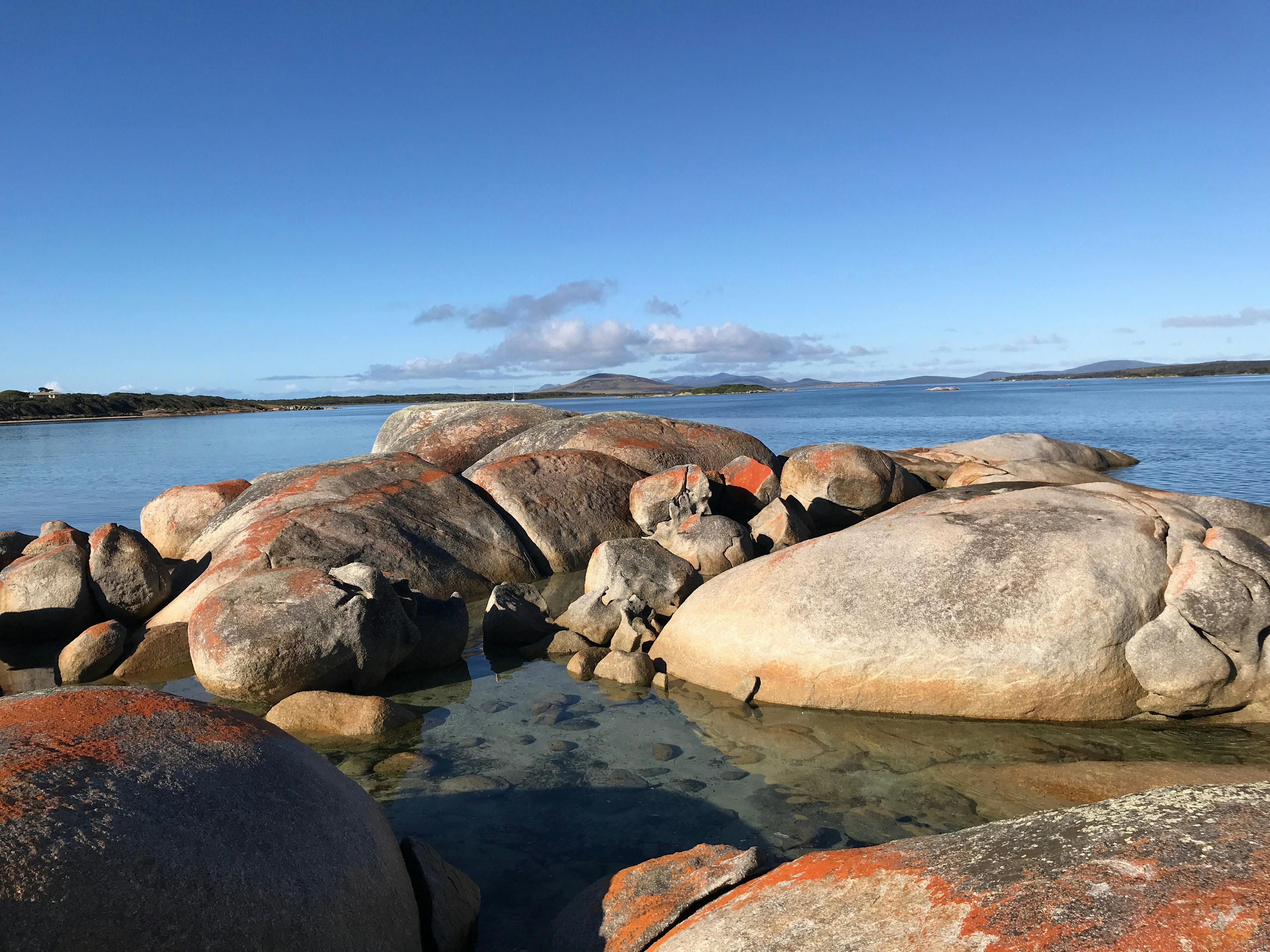 Granite boulders at Yellow Beaches