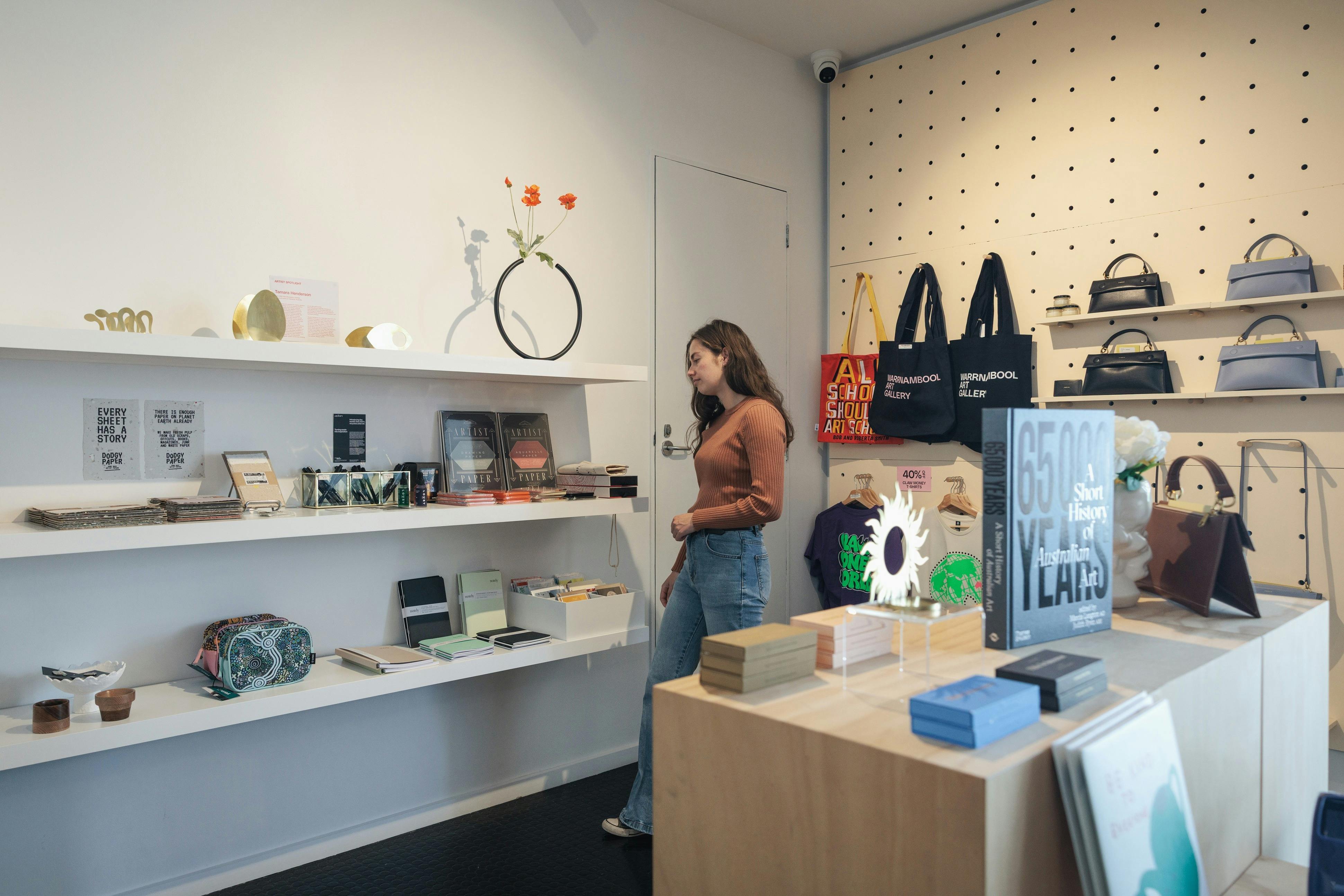Warrnambool Art Gallery gift shop
