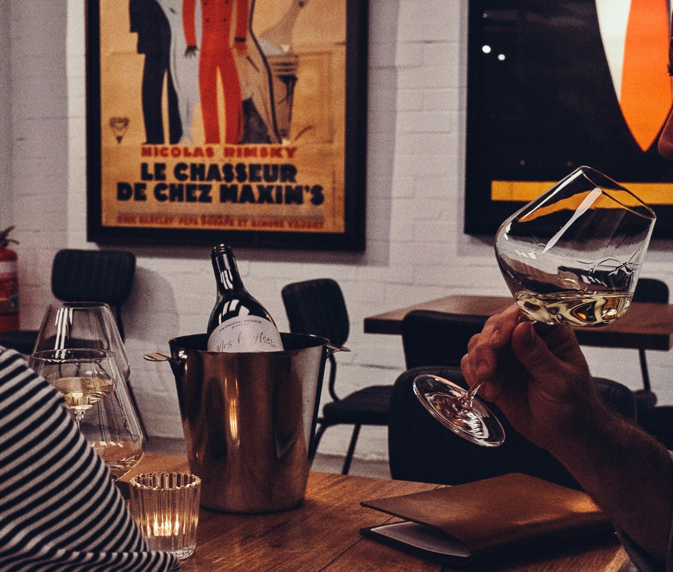 Our beautiful NSW wine served chilled and local.