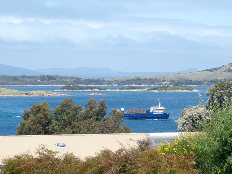 View over Franklin Sound