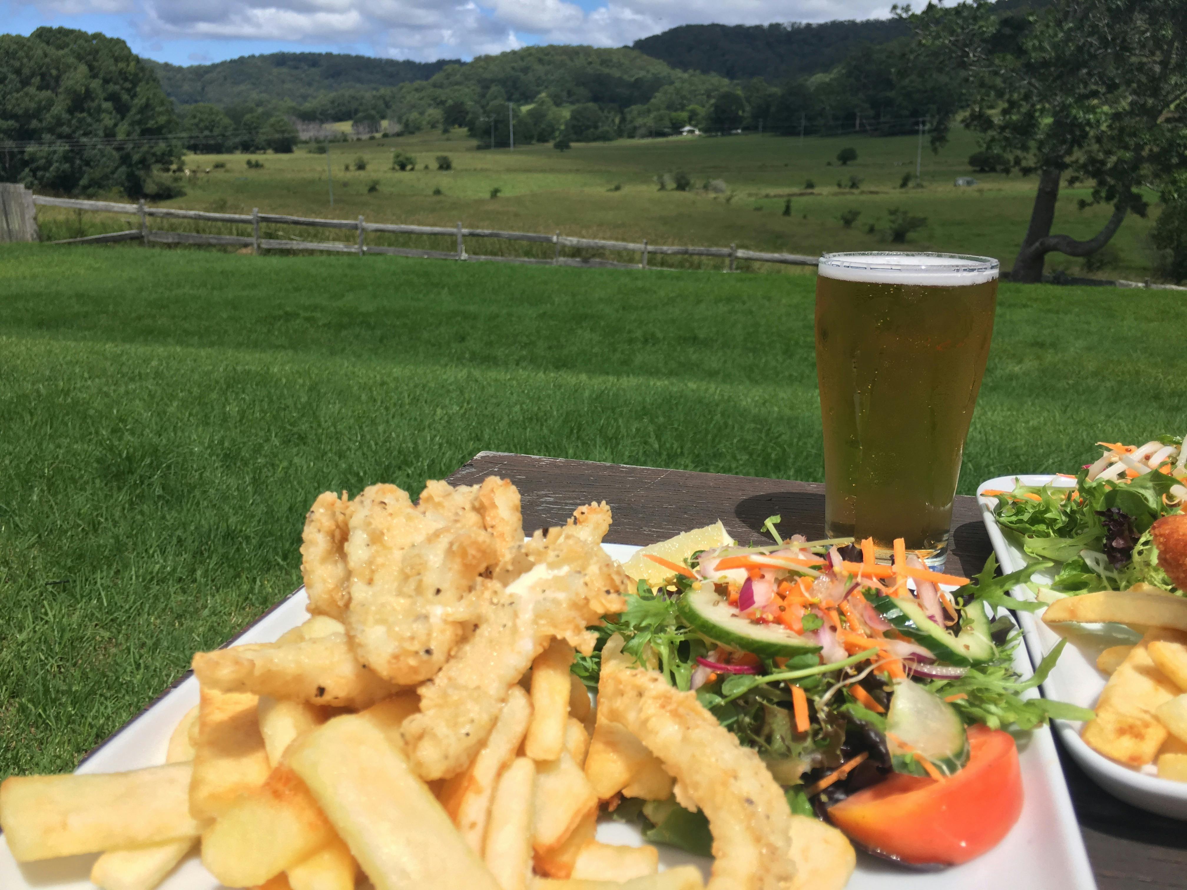 Outdoor Rood with a view